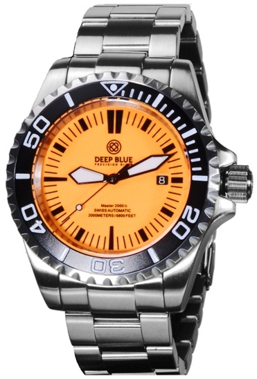 Master 2000 III - orange. Deep Blue dykkerur